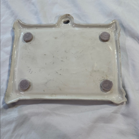 Delftware Blue and White Decorative Ceramic Plaque - Picture 8 of 8